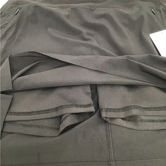 Athleta NWT Soho Athletic Tennis Pickleball Golf Skort Casual Black Size 14T - Picture 8 of 11